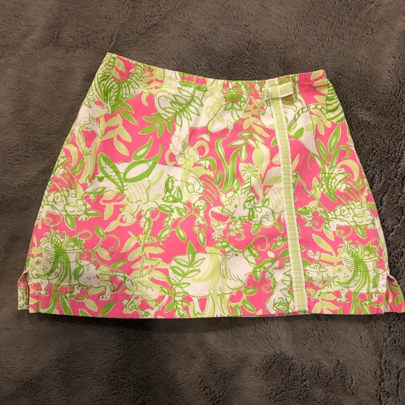 Lilly Pulitzer Other - Lilly Pulitzer Skort | Party Animals
